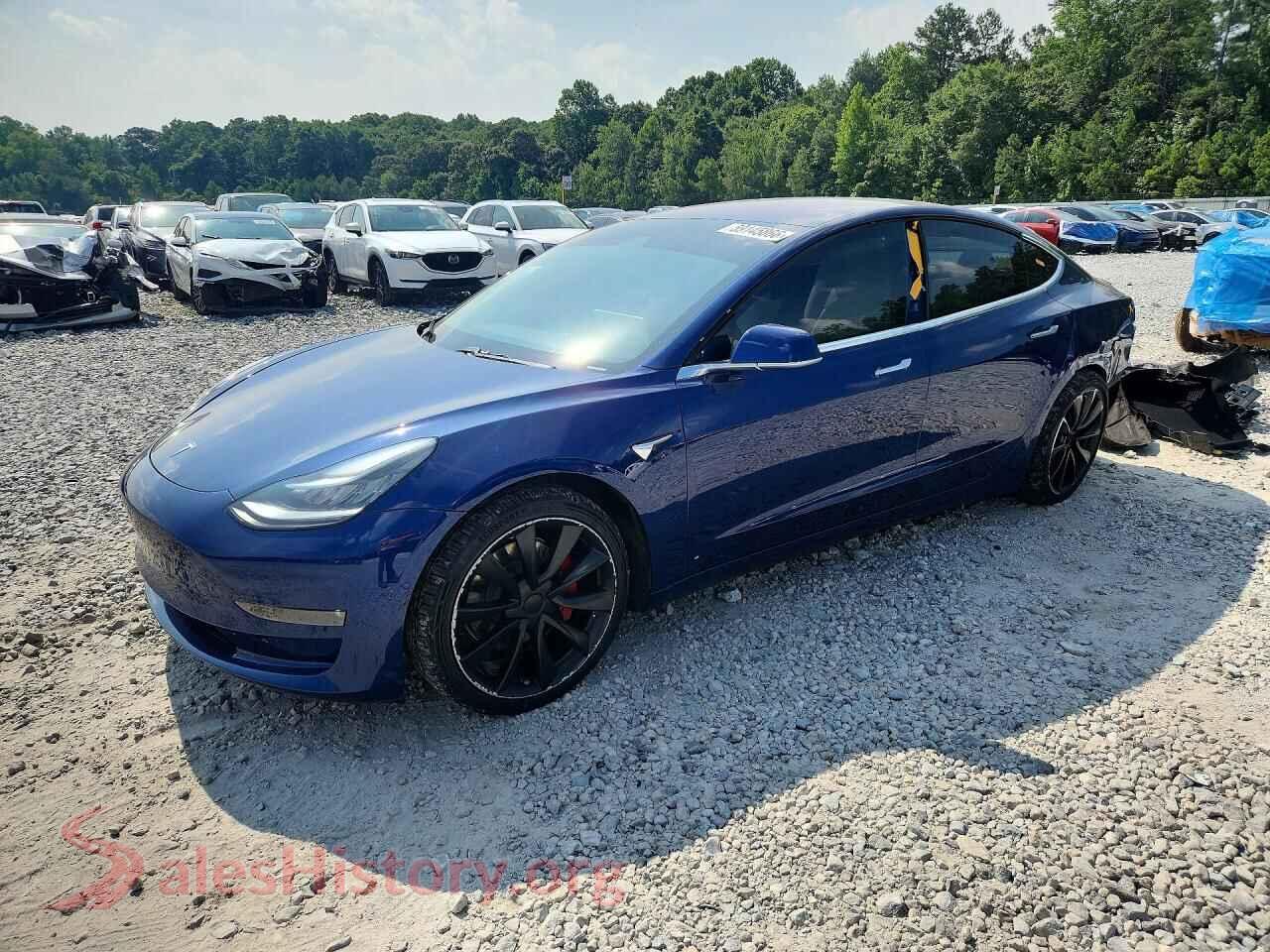 2018 TESLA MODEL 3 — VIN 5YJ3E1EB7JF135297