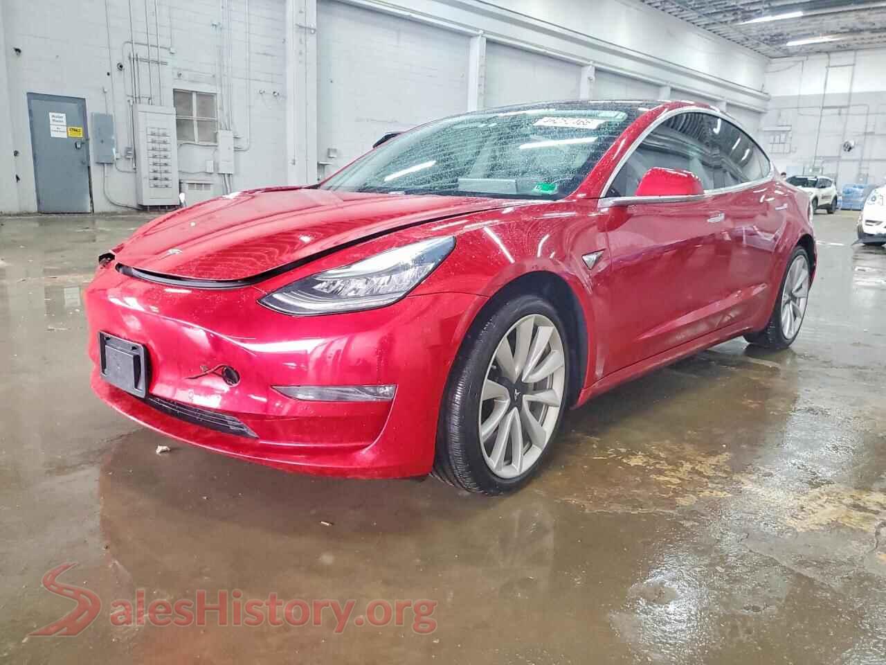 2018 TESLA MODEL 3 — VIN 5YJ3E1EB7JF146185