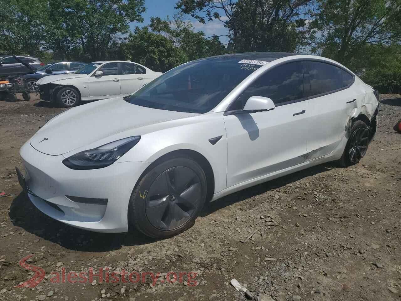 2020 TESLA MODEL 3 — VIN 5YJ3E1EB7LF618274