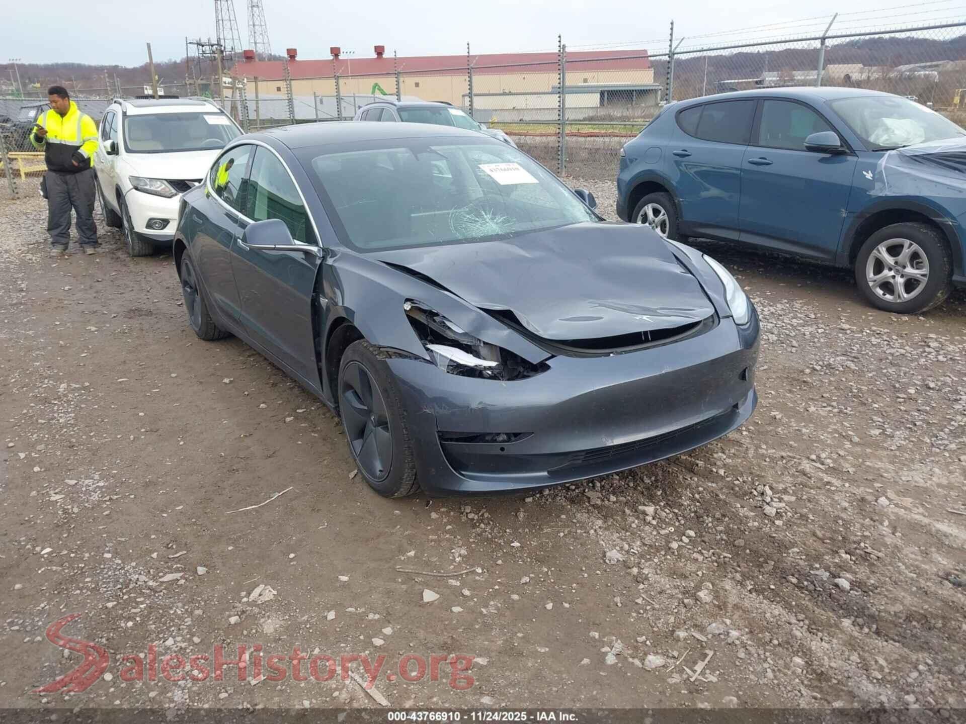 2020 TESLA MODEL 3 — VIN 5YJ3E1EB7LF717418