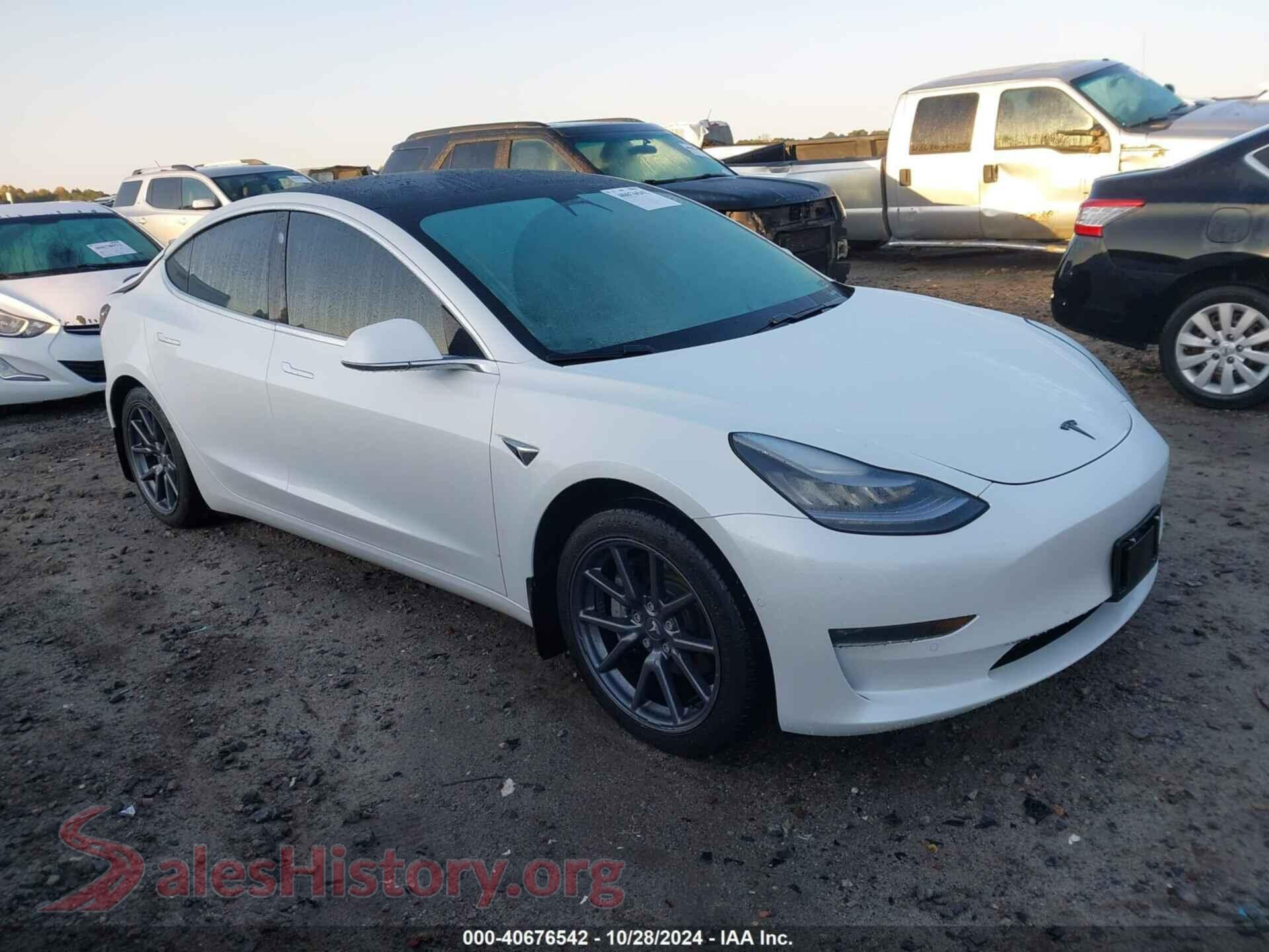 2020 TESLA MODEL 3 — VIN 5YJ3E1EB7LF774945