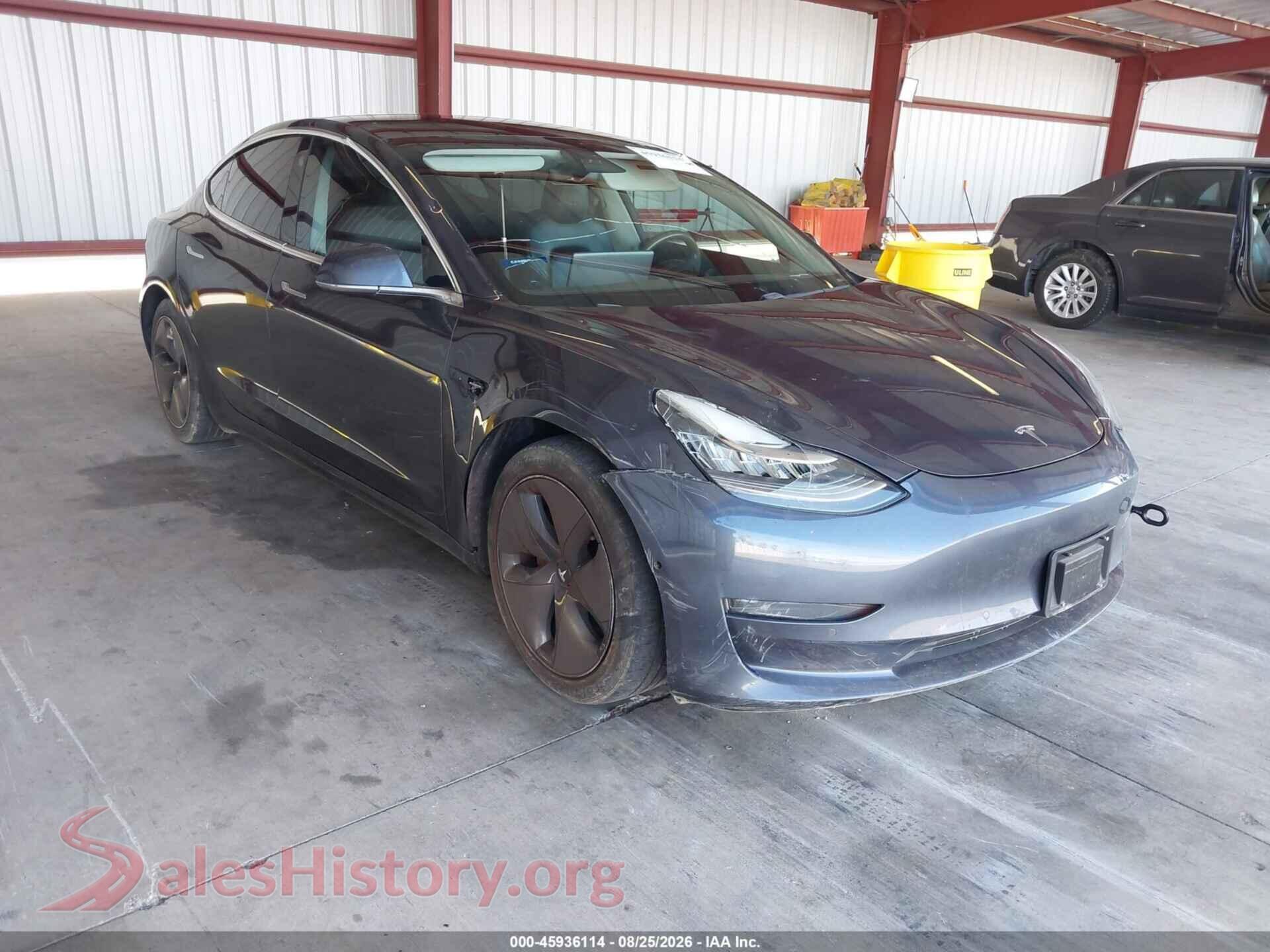 2020 TESLA MODEL 3 — VIN 5YJ3E1EB7LF798095