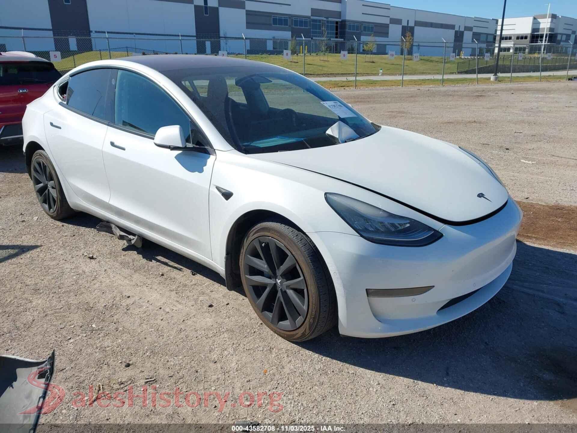 2019 TESLA MODEL 3 — VIN 5YJ3E1EB8KF199611