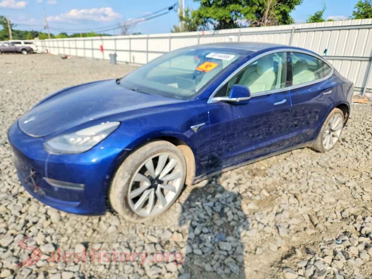 2019 TESLA MODEL 3 — VIN 5YJ3E1EB8KF450918