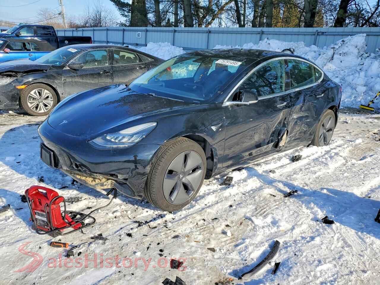 2020 TESLA MODEL 3 — VIN 5YJ3E1EB8LF663059