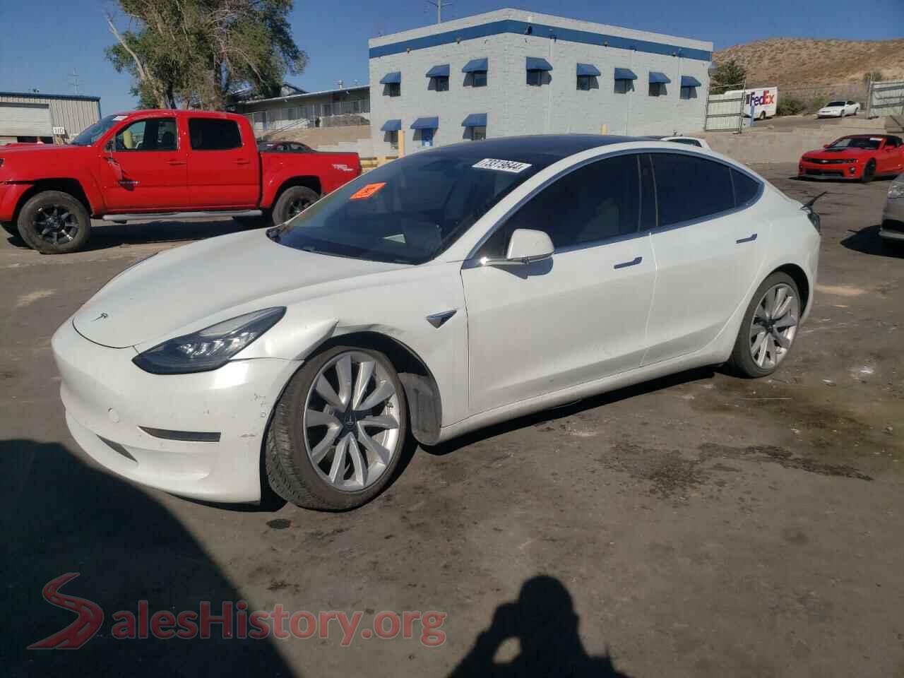 2020 TESLA MODEL 3 — VIN 5YJ3E1EB8LF742778