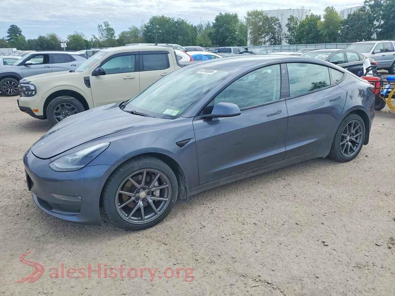2021 TESLA MODEL 3 — VIN 5YJ3E1EB8MF019434