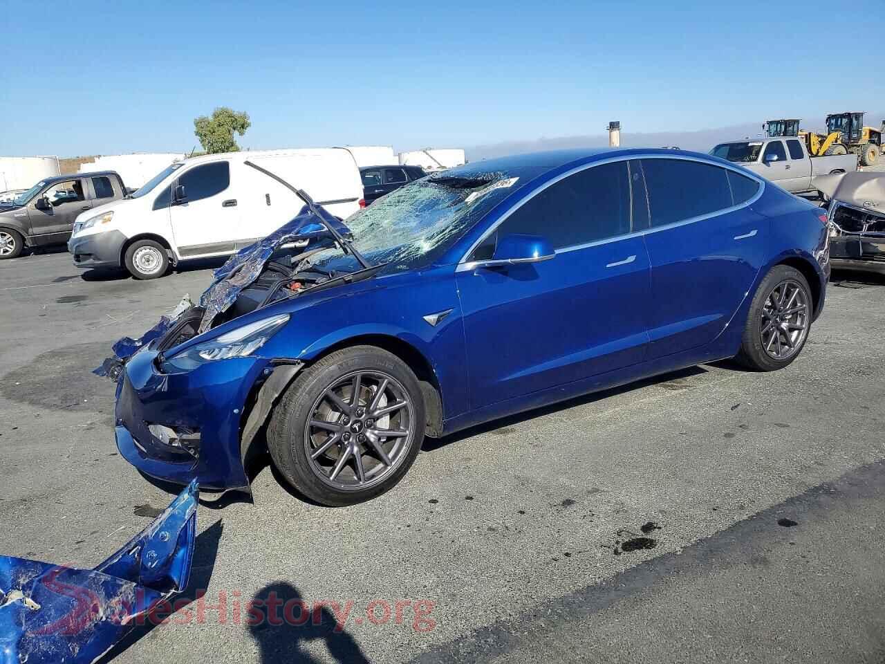 2020 TESLA MODEL 3 — VIN 5YJ3E1EB9LF647680