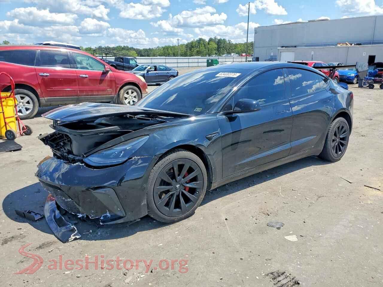 2021 TESLA MODEL 3 — VIN 5YJ3E1EB9MF046352