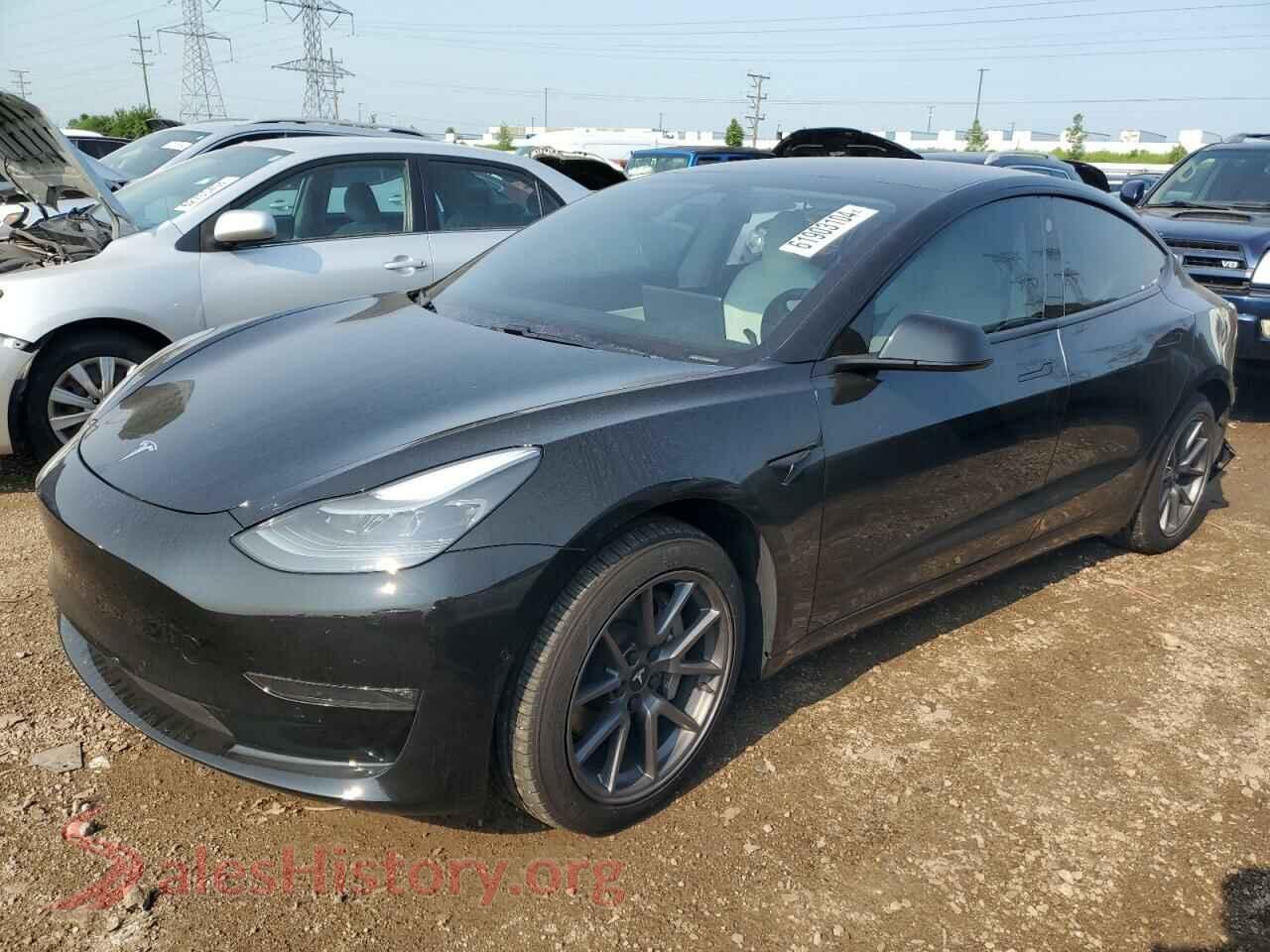 2021 TESLA MODEL 3 — VIN 5YJ3E1EB9MF919260