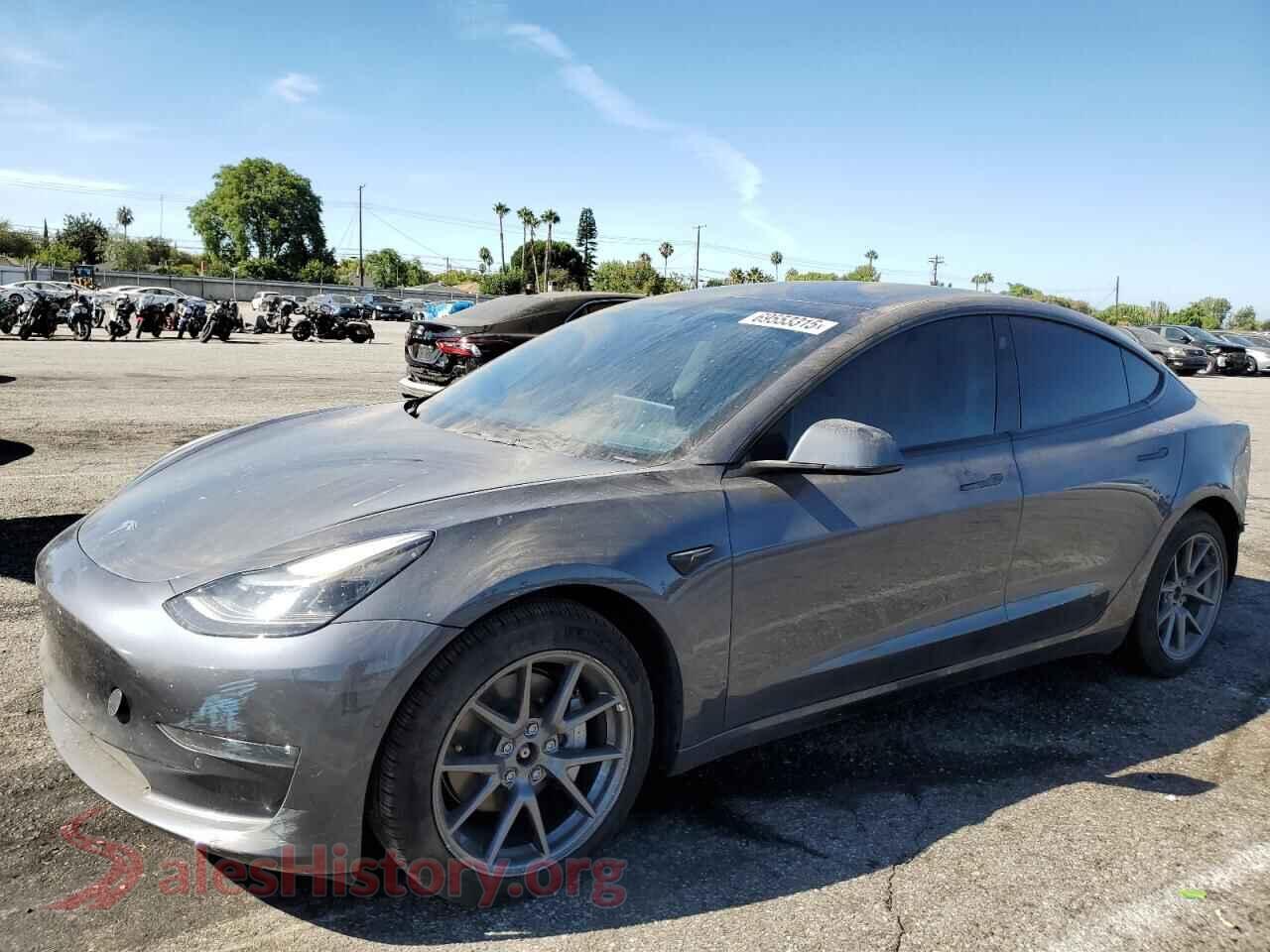 2022 TESLA MODEL 3 — VIN 5YJ3E1EB9NF307819