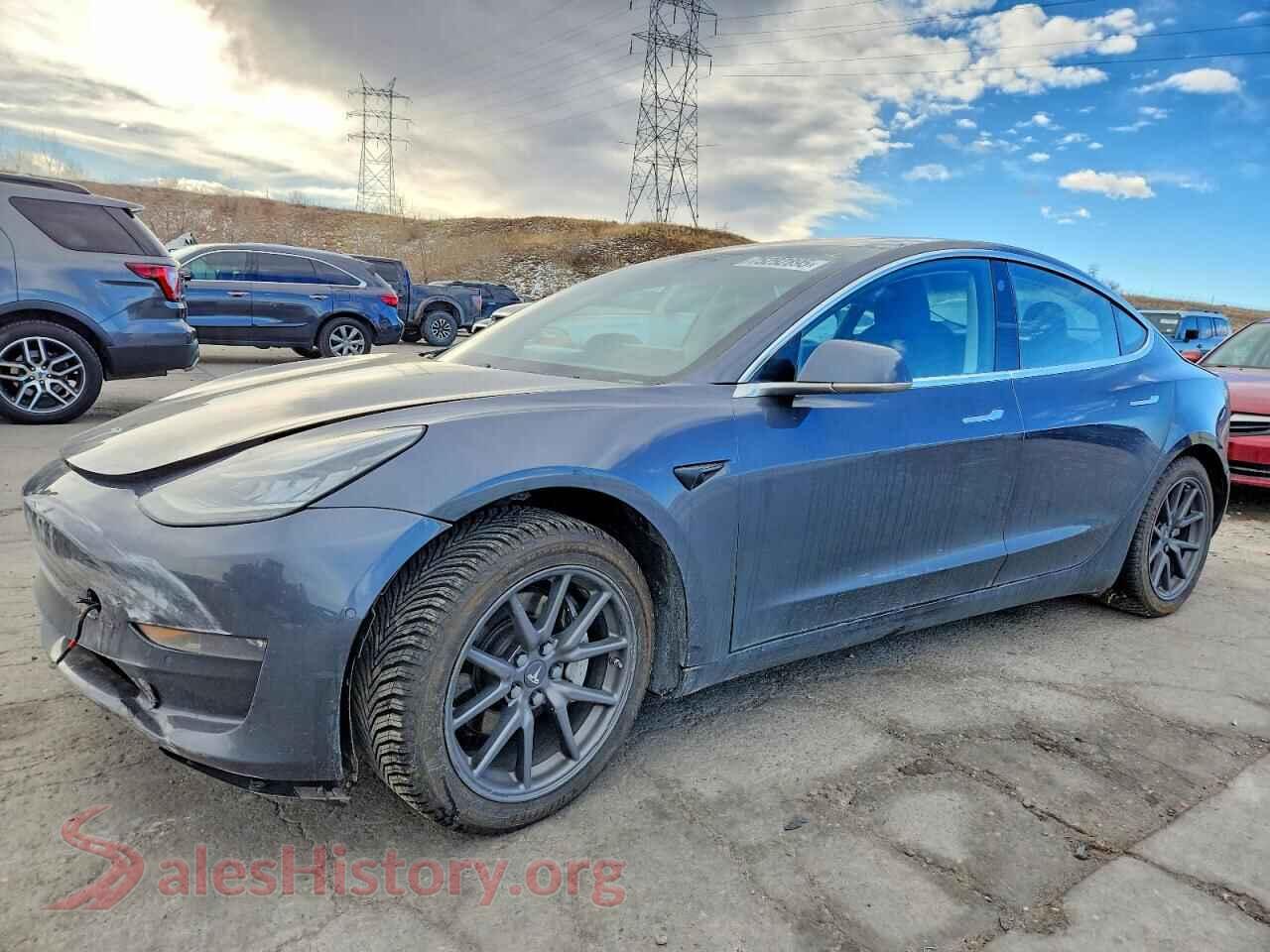 2018 TESLA MODEL 3 — VIN 5YJ3E1EBXJF065861