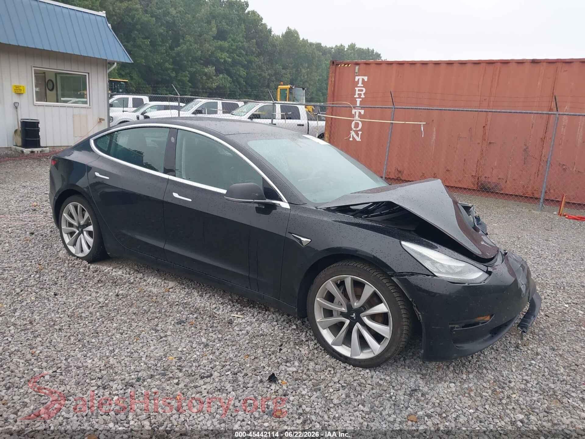 2018 TESLA MODEL 3 — VIN 5YJ3E1EBXJF186681