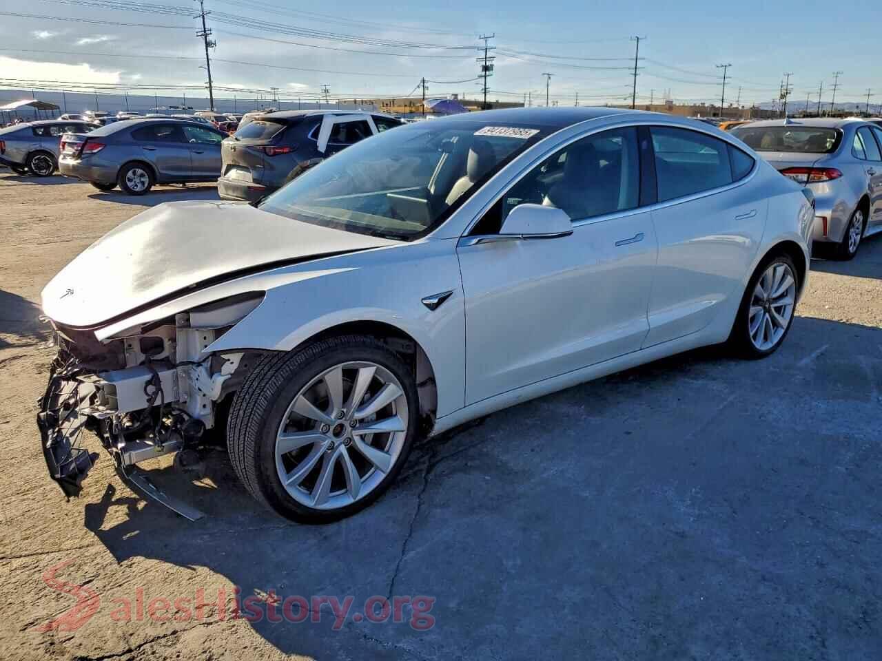 2019 TESLA MODEL 3 — VIN 5YJ3E1EBXKF512674