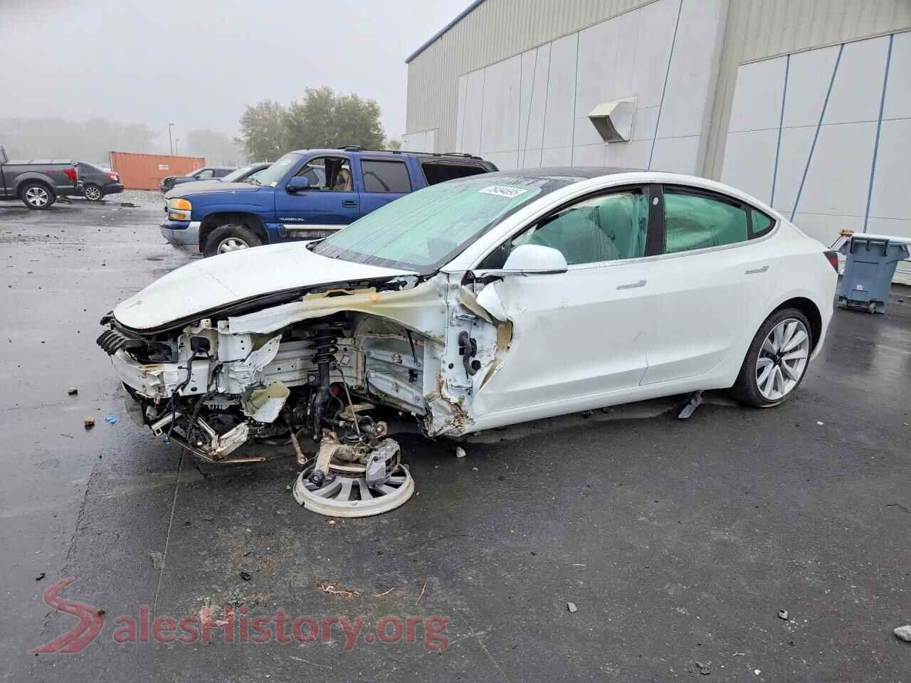 2019 TESLA MODEL 3 — VIN 5YJ3E1EBXKF512786