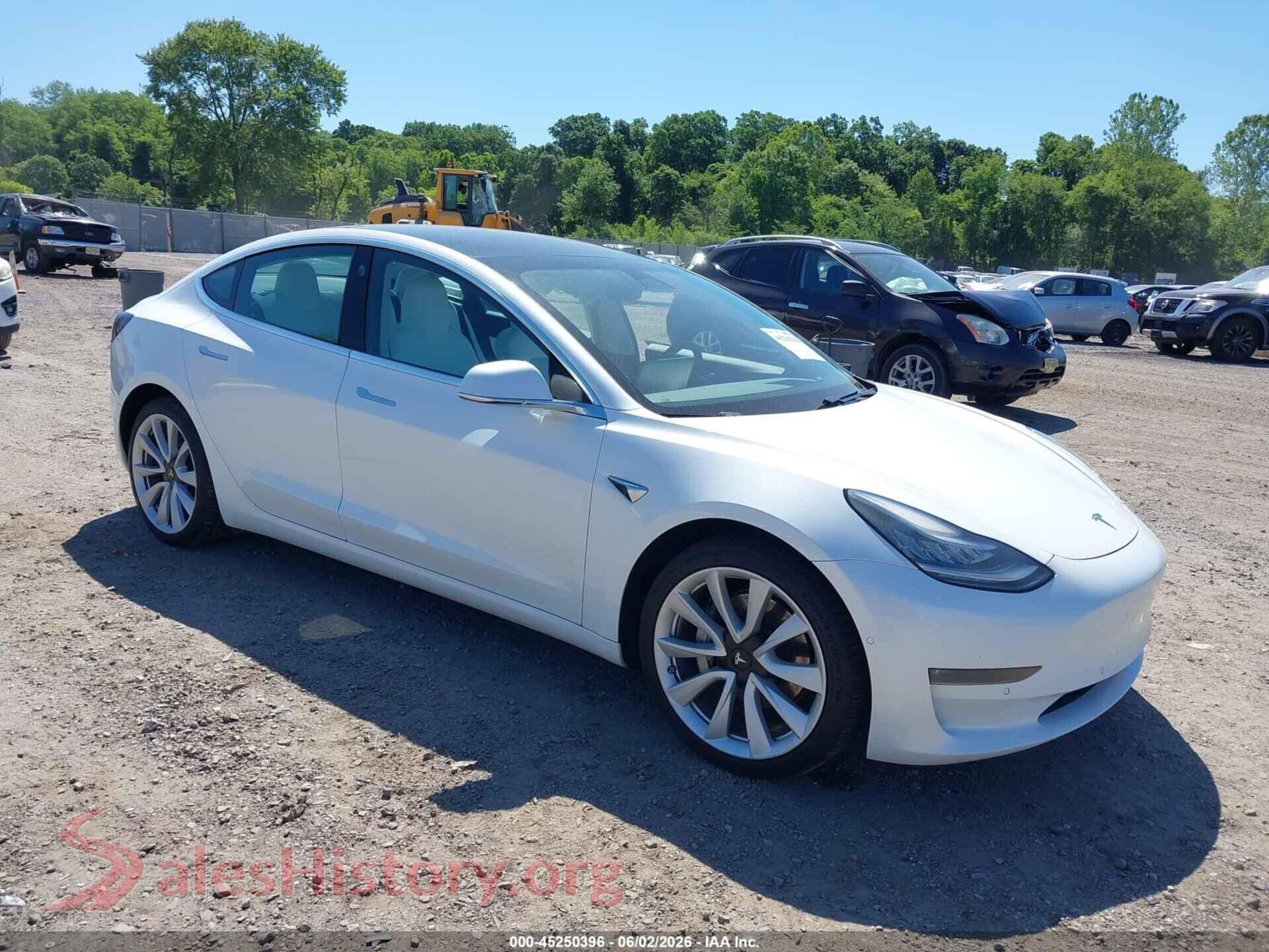2020 TESLA MODEL 3 — VIN 5YJ3E1EBXLF513633