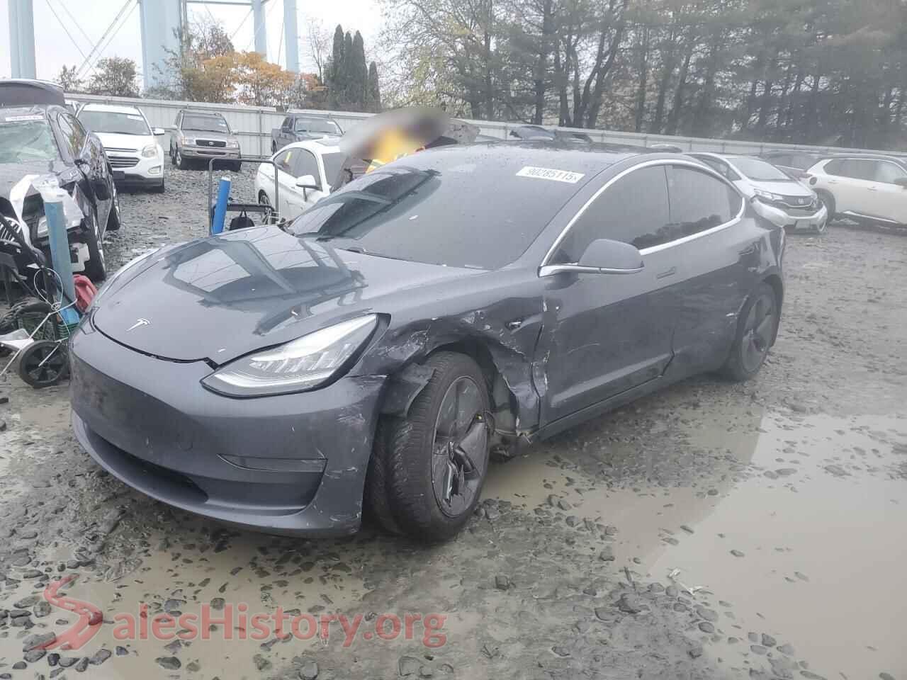 2020 TESLA MODEL 3 — VIN 5YJ3E1EBXLF621833