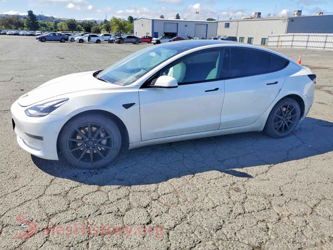 2022 TESLA MODEL 3 — VIN 5YJ3E1EBXNF316738
