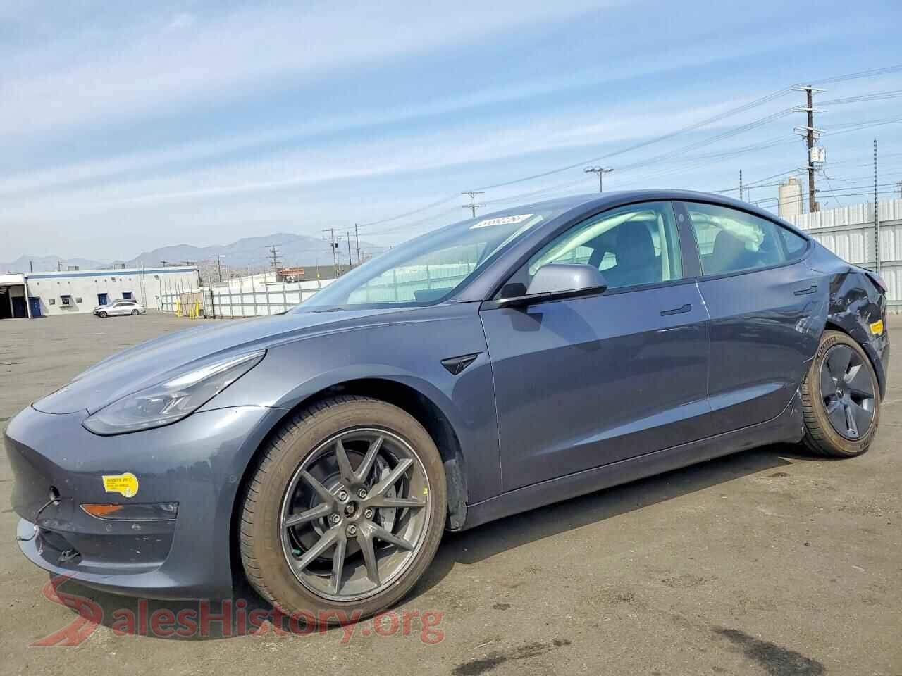 2022 TESLA MODEL 3 — VIN 5YJ3E1EBXNF323012