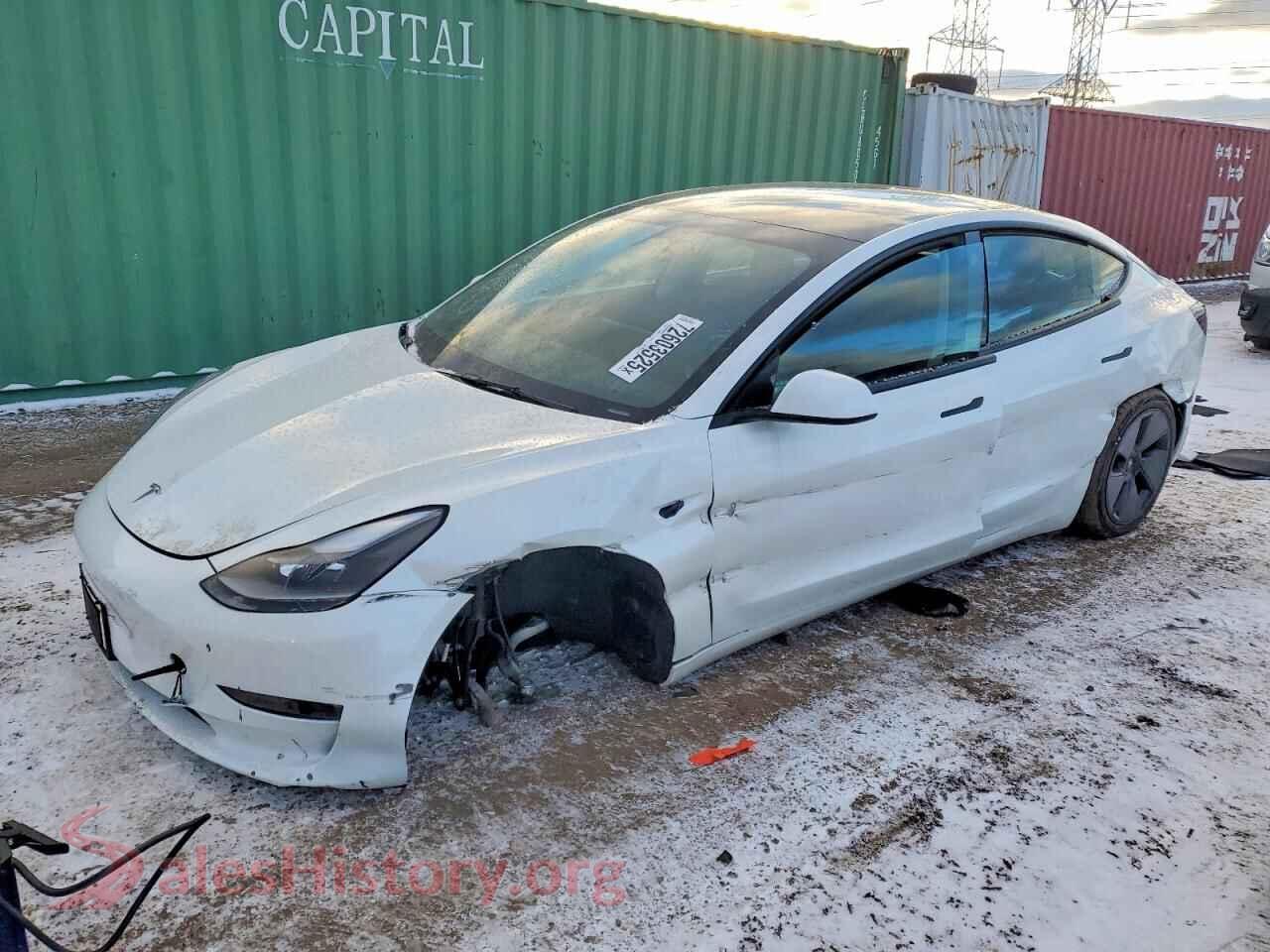 2023 TESLA MODEL 3 — VIN 5YJ3E1EBXPF389191