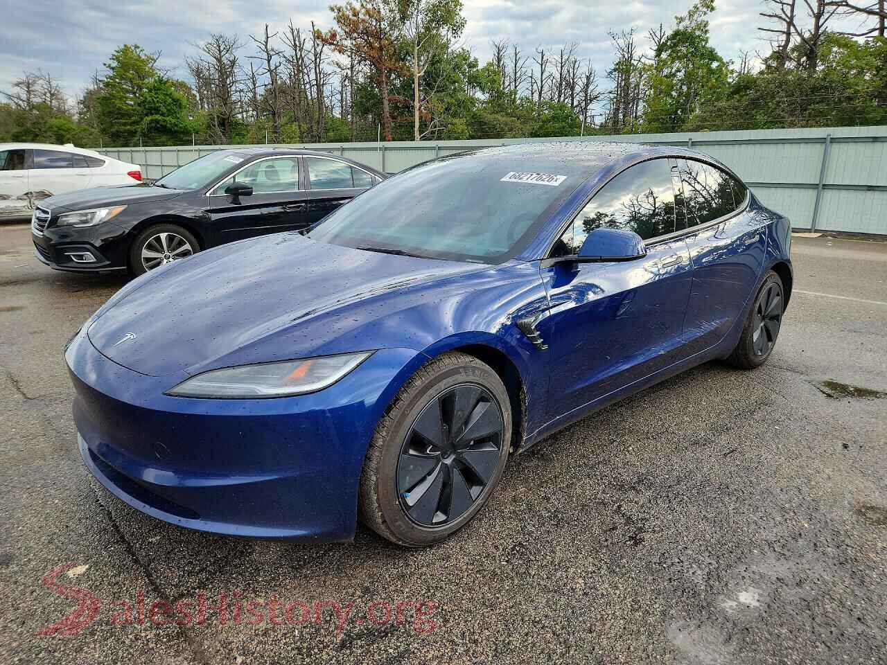 2024 TESLA MODEL 3 — VIN 5YJ3E1EBXRF821409