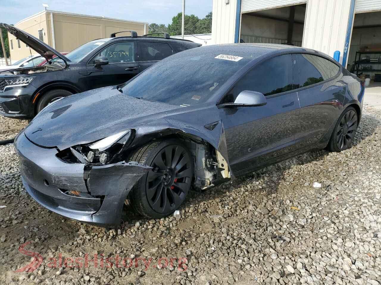 2021 TESLA MODEL 3 — VIN 5YJ3E1EC0MF947912