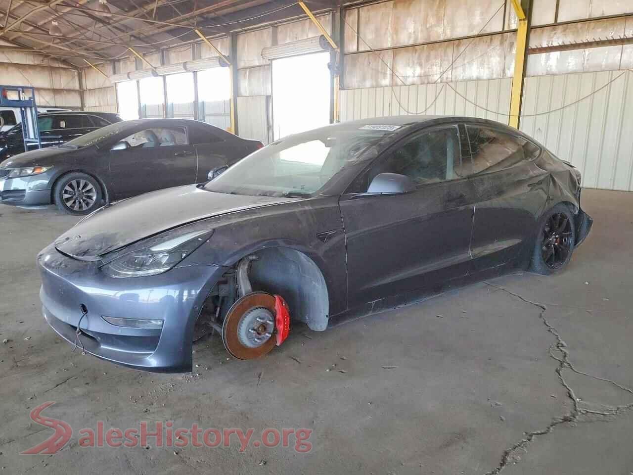 2021 TESLA MODEL 3 — VIN 5YJ3E1EC1MF015704