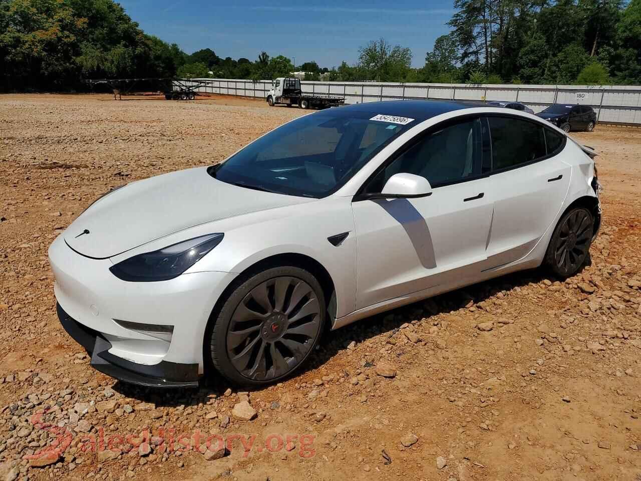 2022 TESLA MODEL 3 — VIN 5YJ3E1EC1NF107378