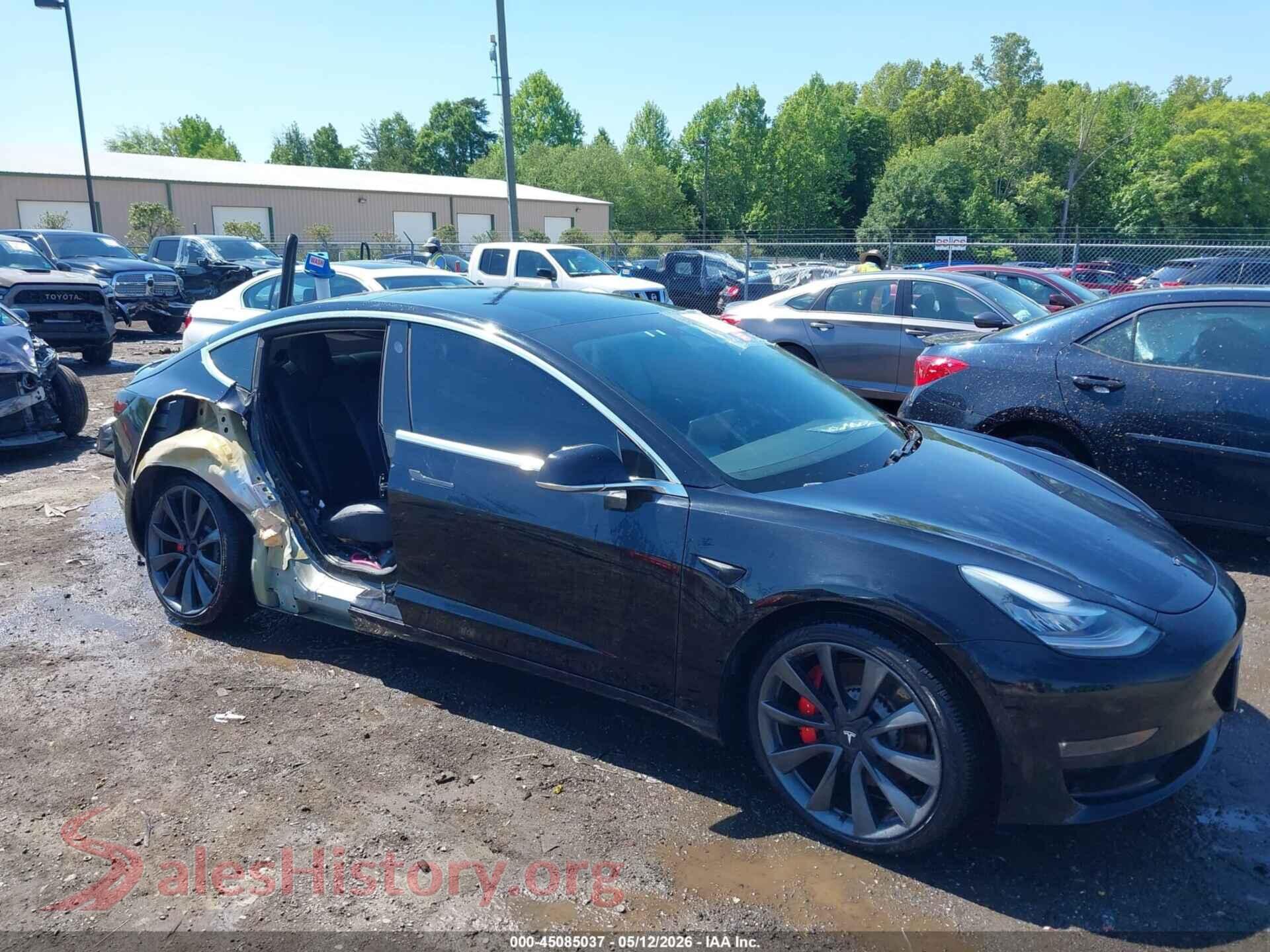 2020 TESLA MODEL 3 — VIN 5YJ3E1EC2LF713138