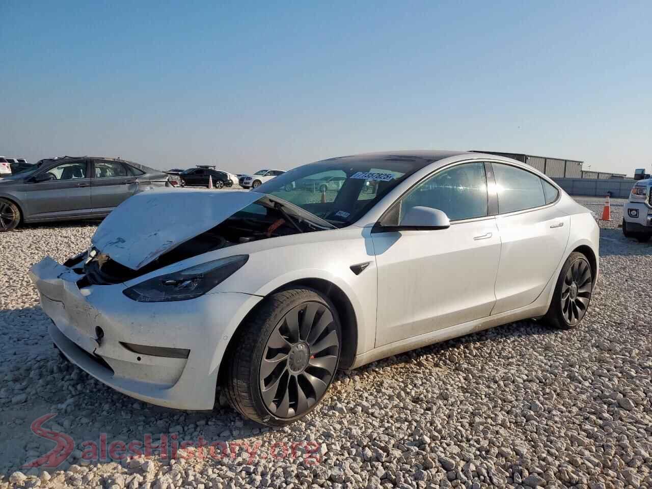 2021 TESLA MODEL 3 — VIN 5YJ3E1EC2MF005649