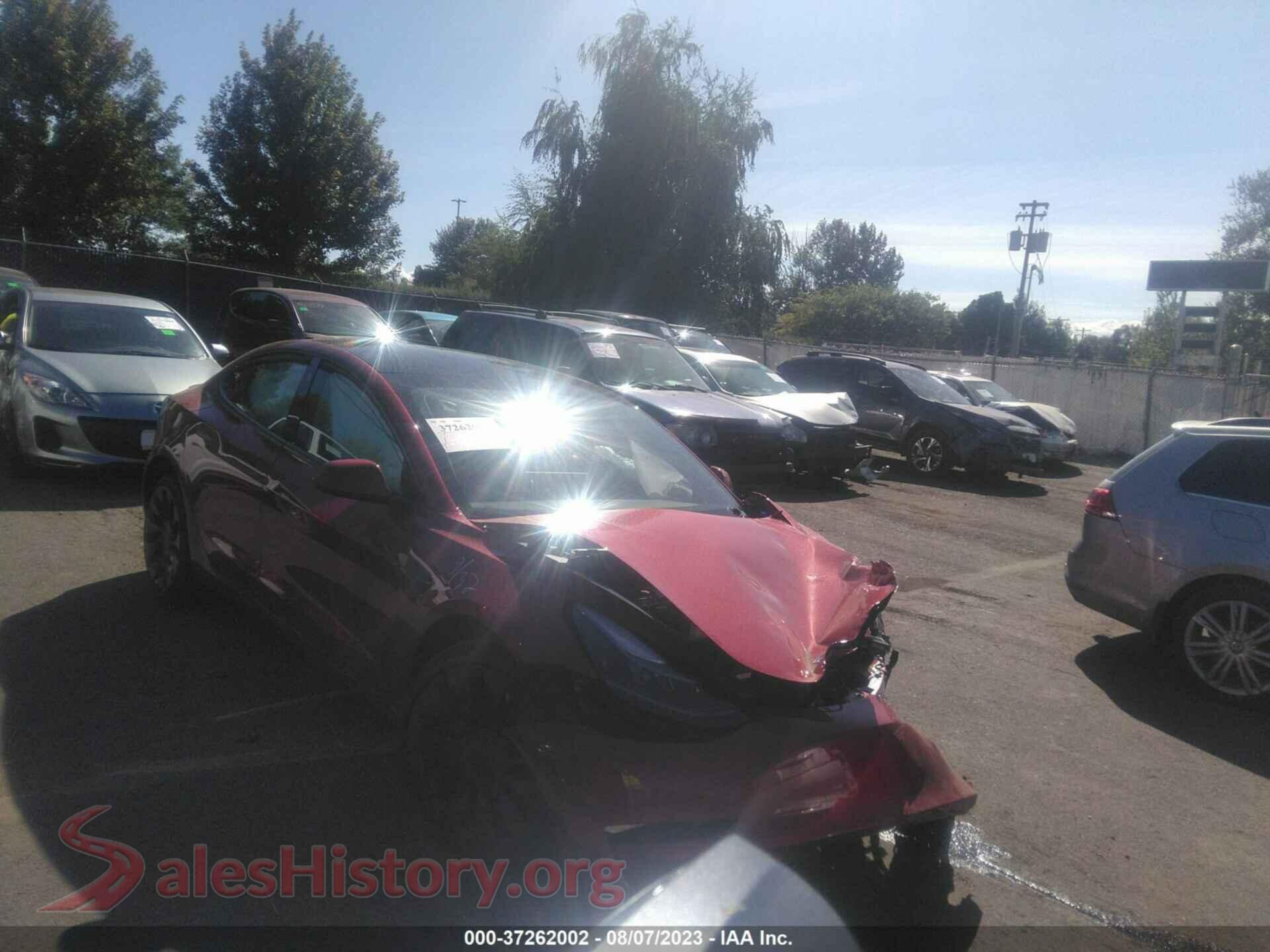 2023 TESLA MODEL 3 — VIN 5YJ3E1EC2PF582721