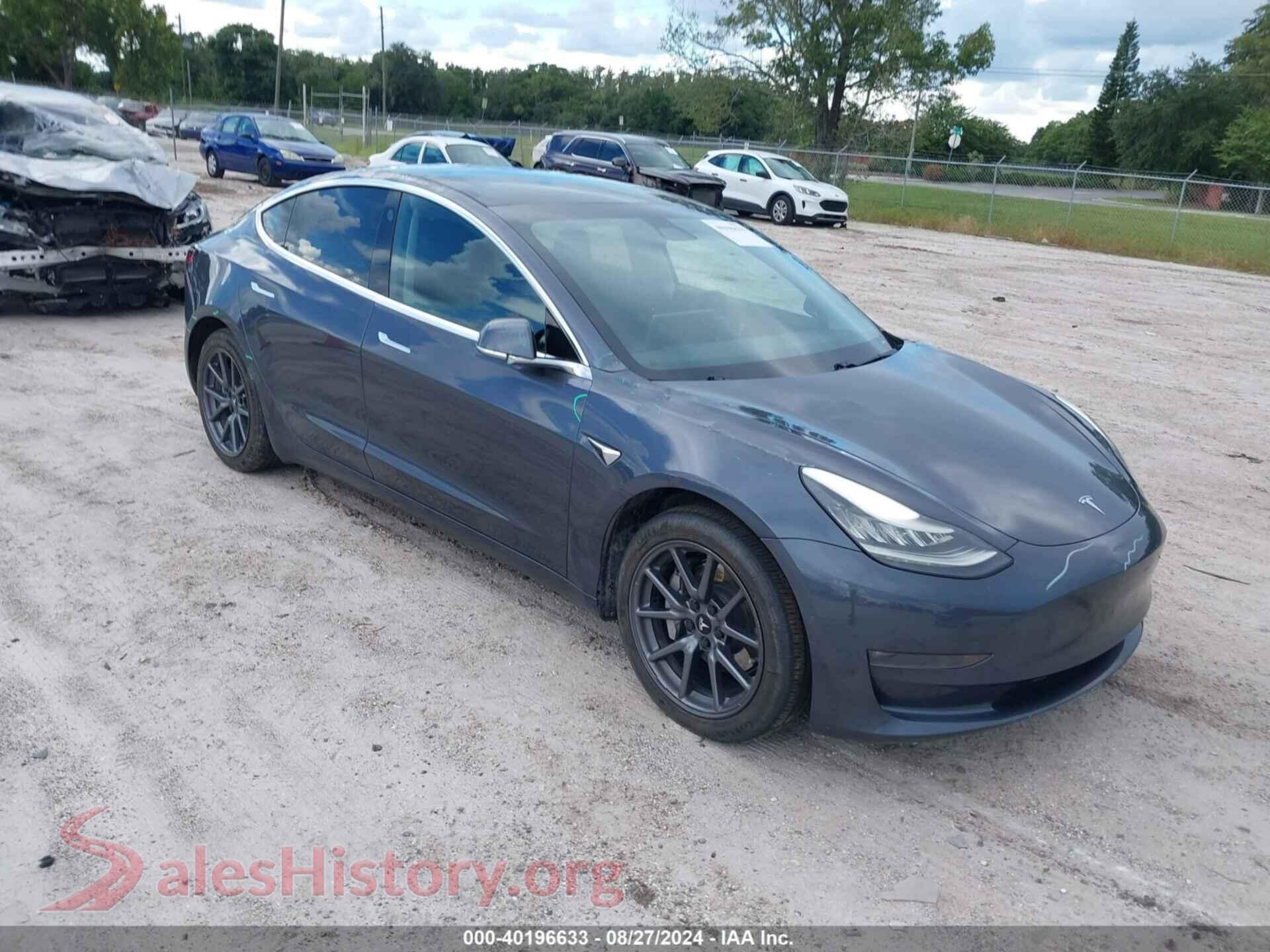 2020 TESLA MODEL 3 — VIN 5YJ3E1EC3LF601626