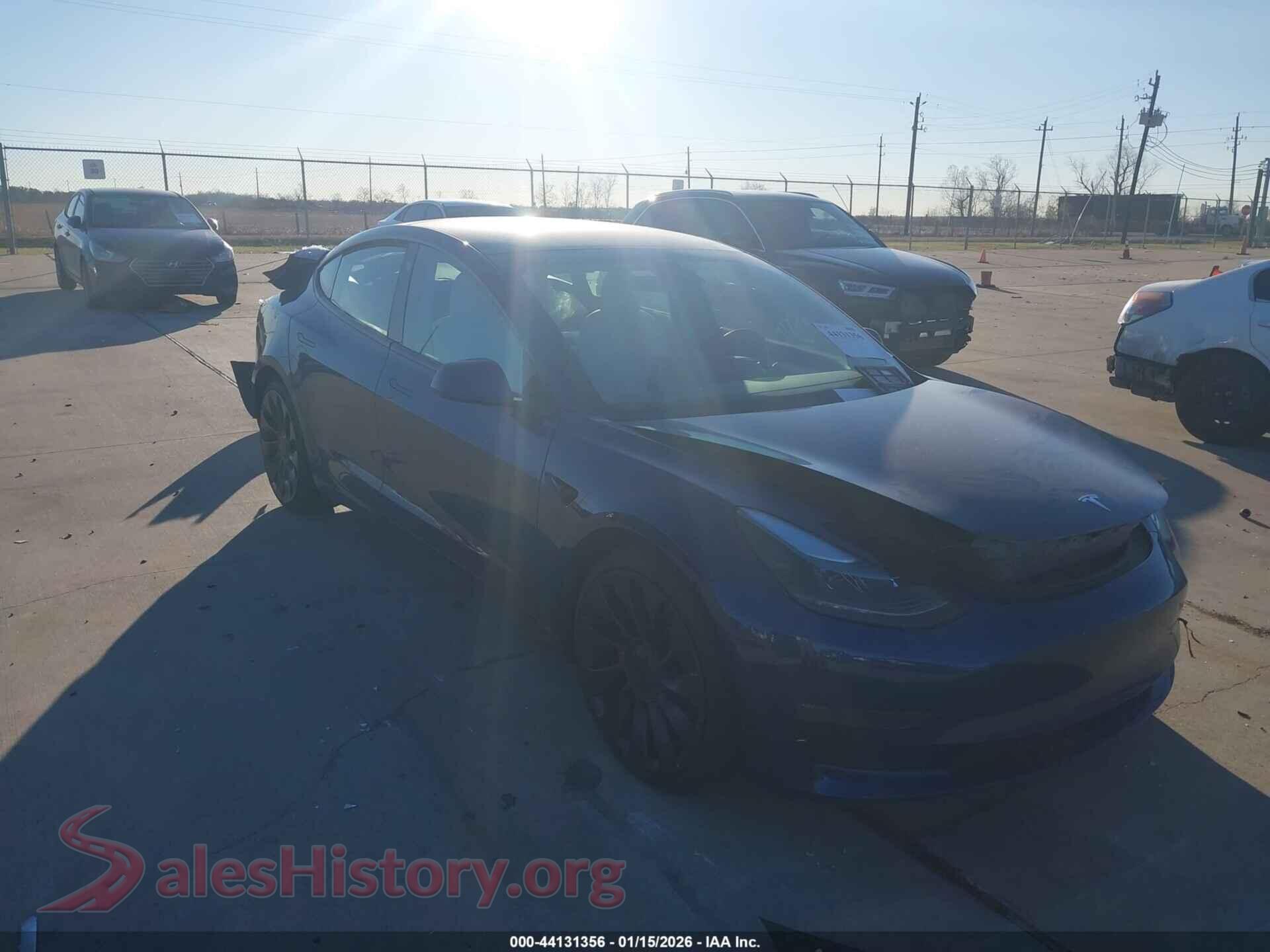 2021 TESLA MODEL 3 — VIN 5YJ3E1EC3MF991919