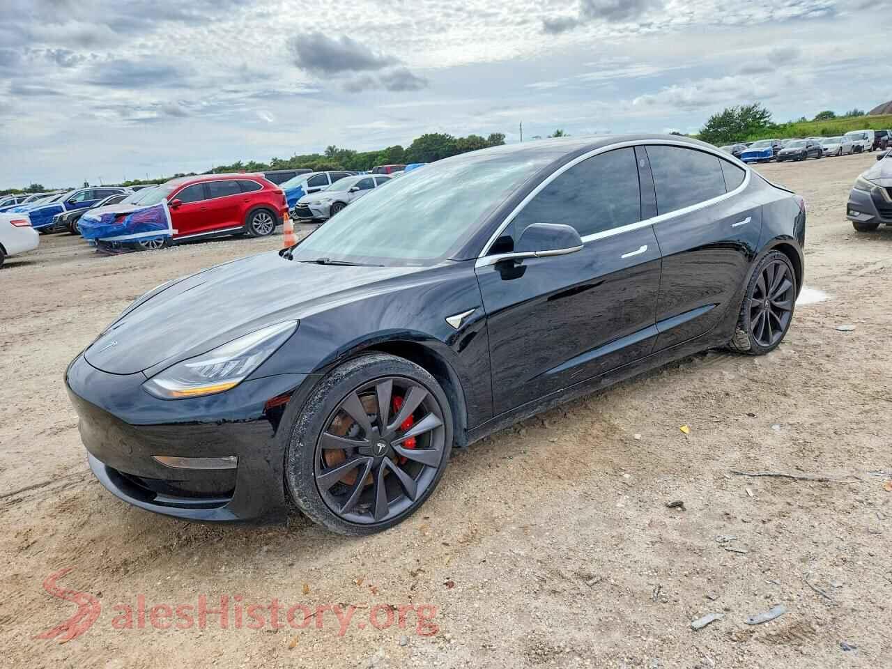 2020 TESLA MODEL 3 — VIN 5YJ3E1EC4LF736047
