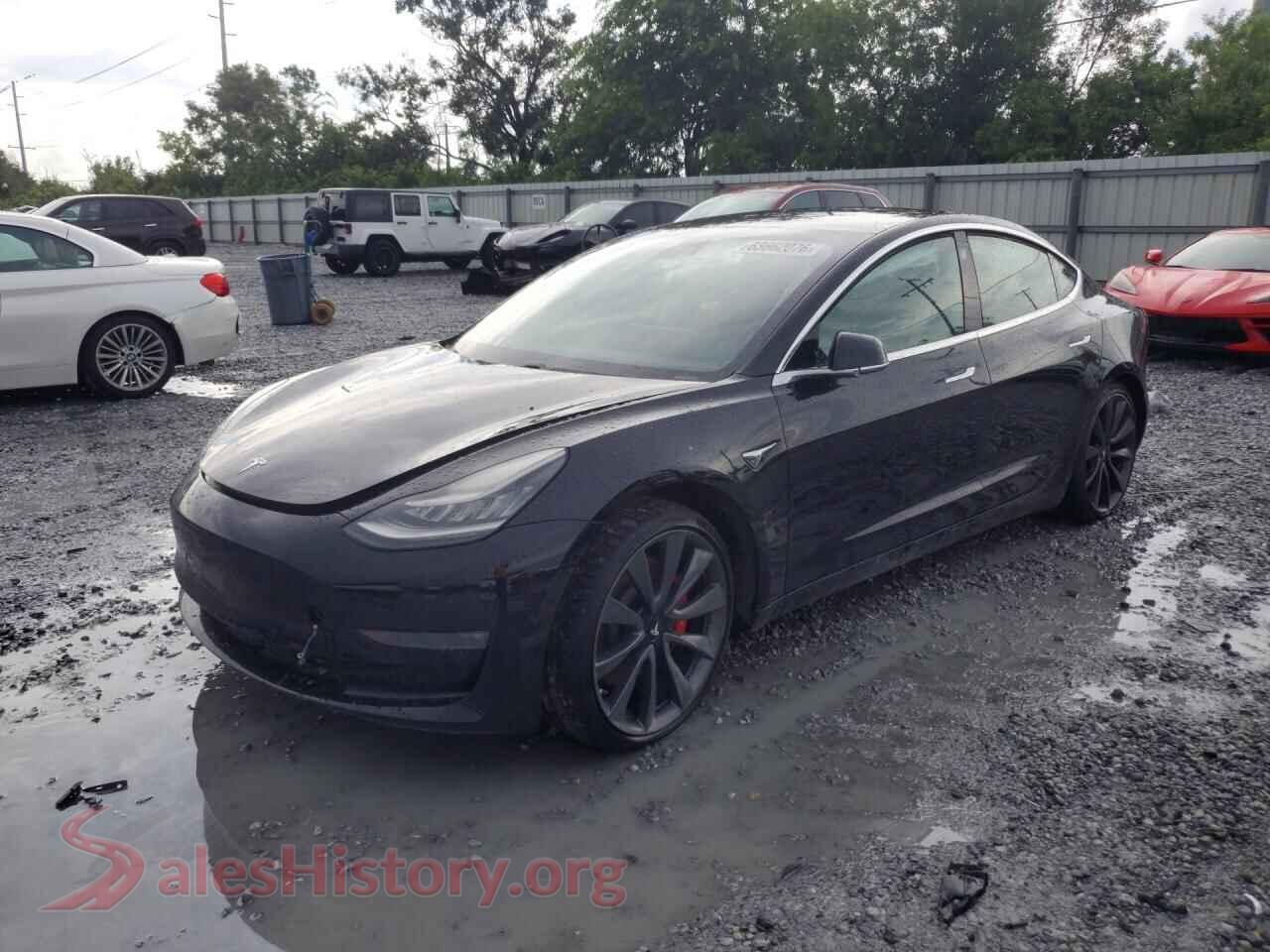 2020 TESLA MODEL 3 — VIN 5YJ3E1EC5LF791641