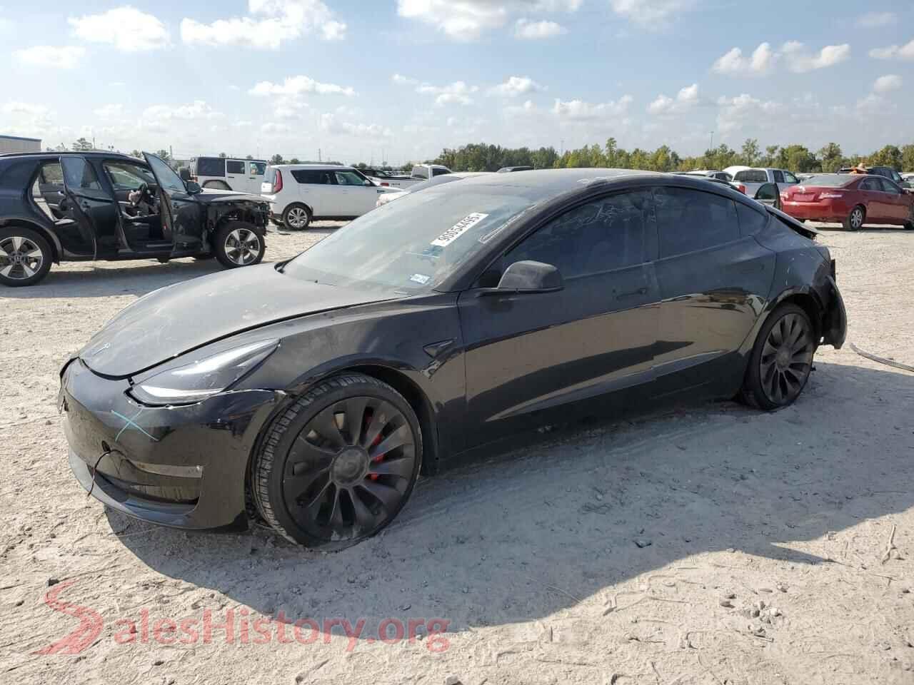 2021 TESLA MODEL 3 — VIN 5YJ3E1EC5MF056501