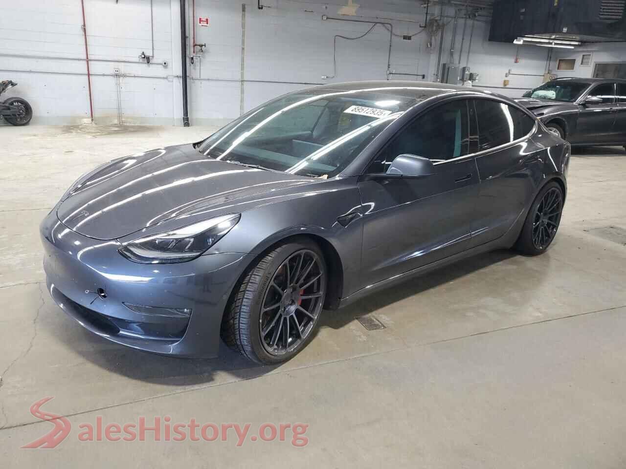 2022 TESLA MODEL 3 — VIN 5YJ3E1EC5NF127813