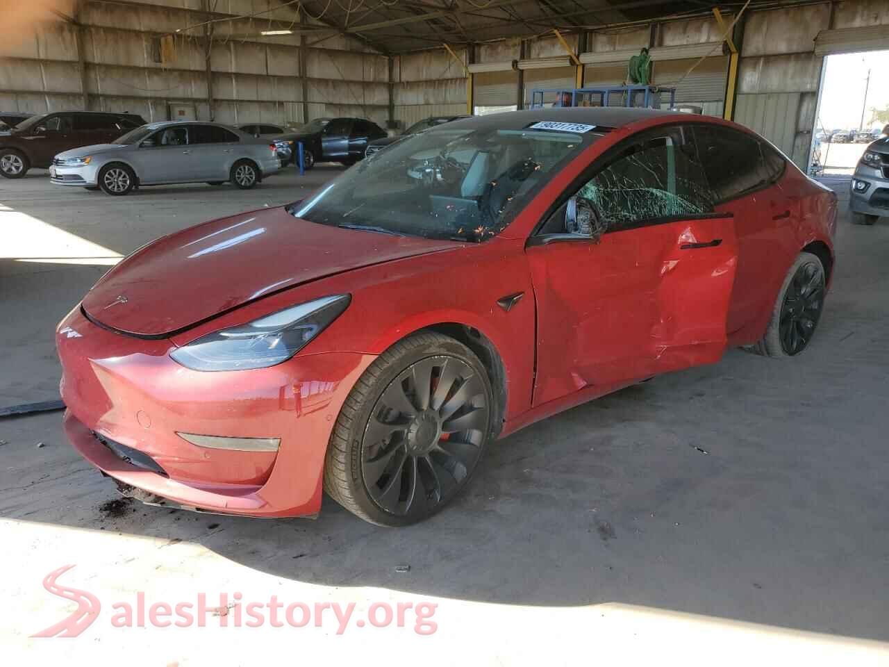 2022 TESLA MODEL 3 — VIN 5YJ3E1EC5NF270244
