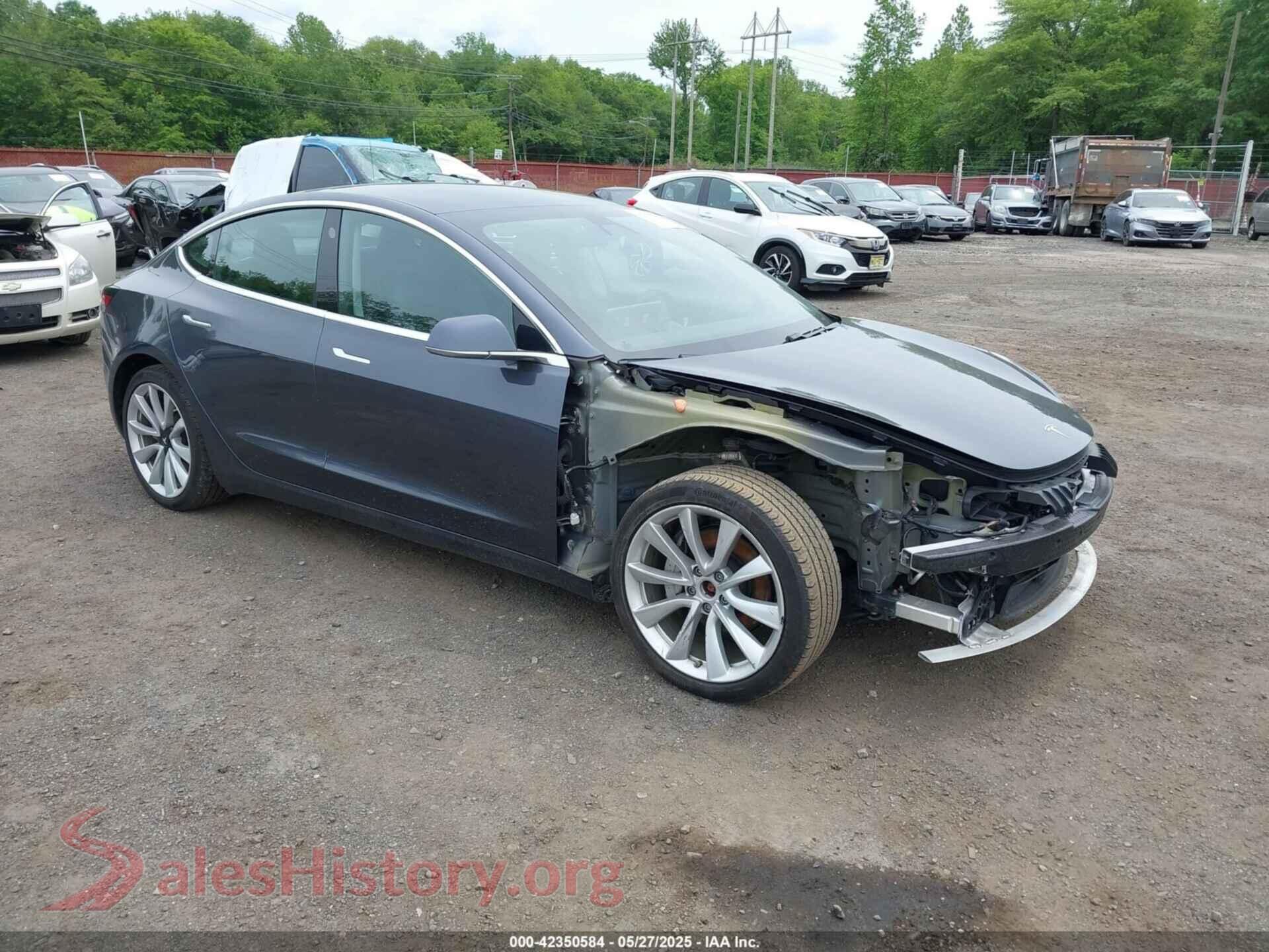 2020 TESLA MODEL 3 — VIN 5YJ3E1EC7LF586659
