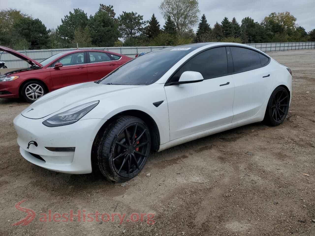 2020 TESLA MODEL 3 — VIN 5YJ3E1EC7LF641496