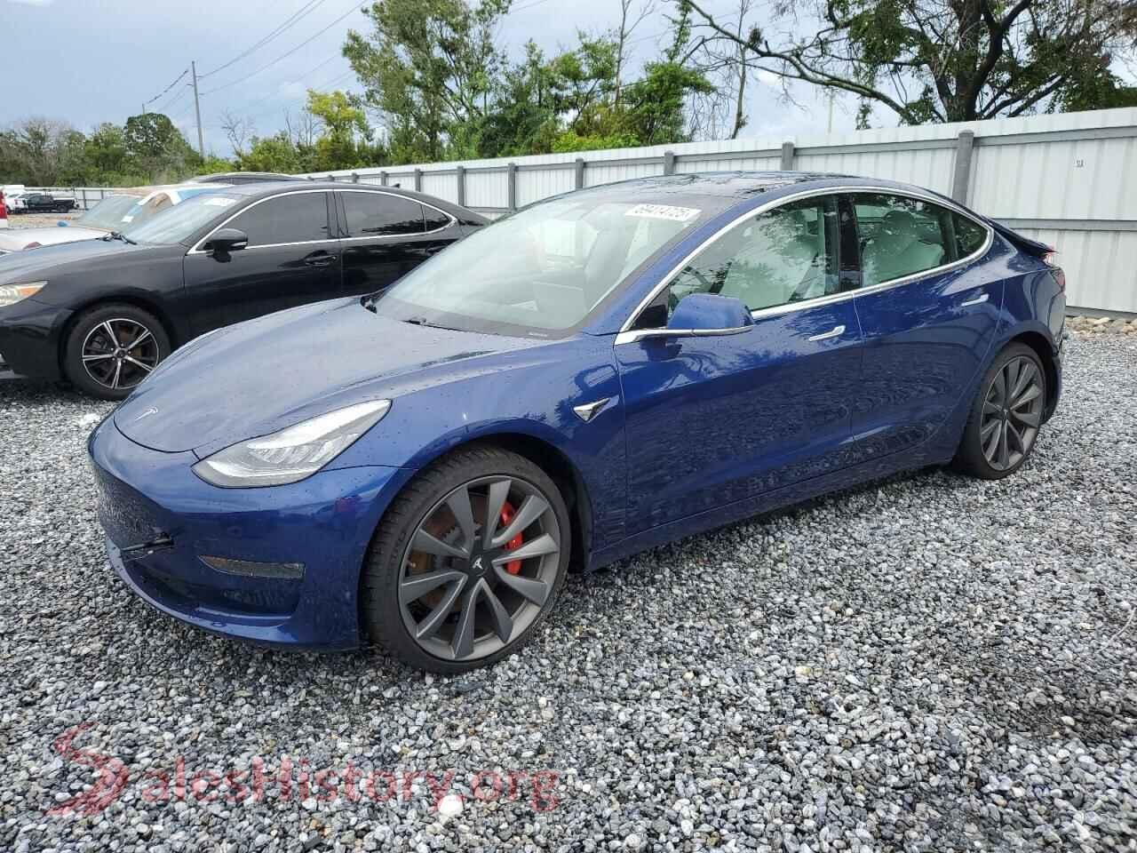 2020 TESLA MODEL 3 — VIN 5YJ3E1ECXLF669650