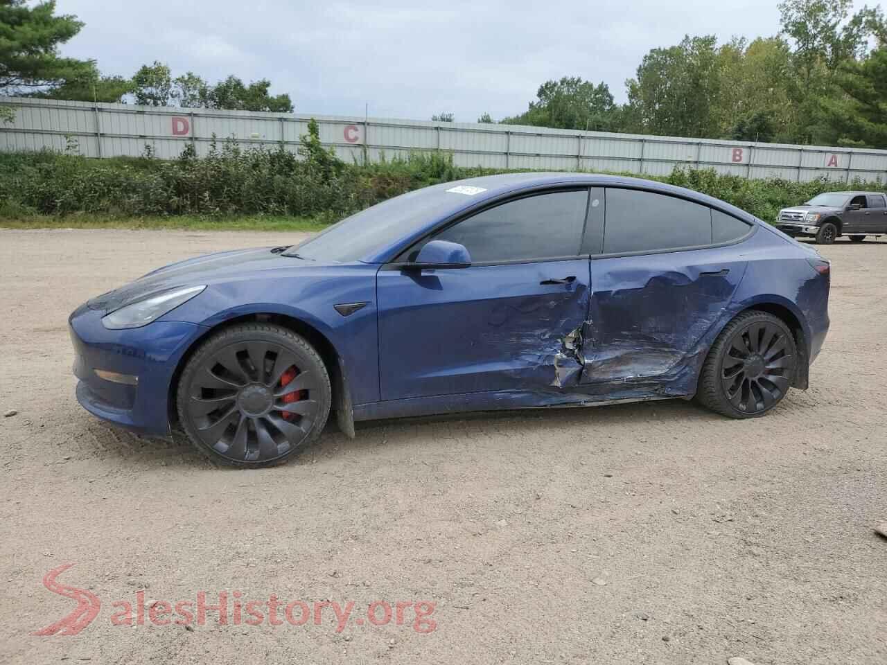 2022 TESLA MODEL 3 — VIN 5YJ3E1ECXNF321737