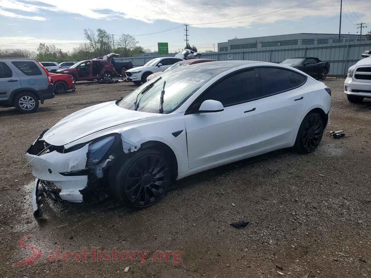 2023 TESLA MODEL 3 — VIN 5YJ3E1ECXPF668889