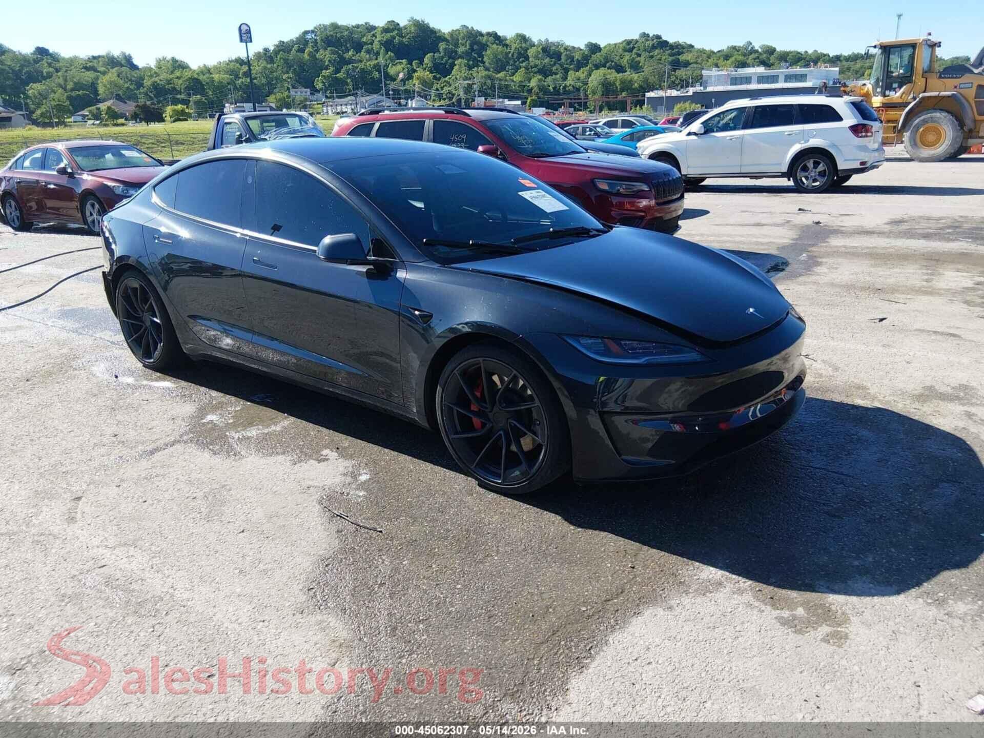 2025 TESLA MODEL 3 — VIN 5YJ3E1ET5SF922940