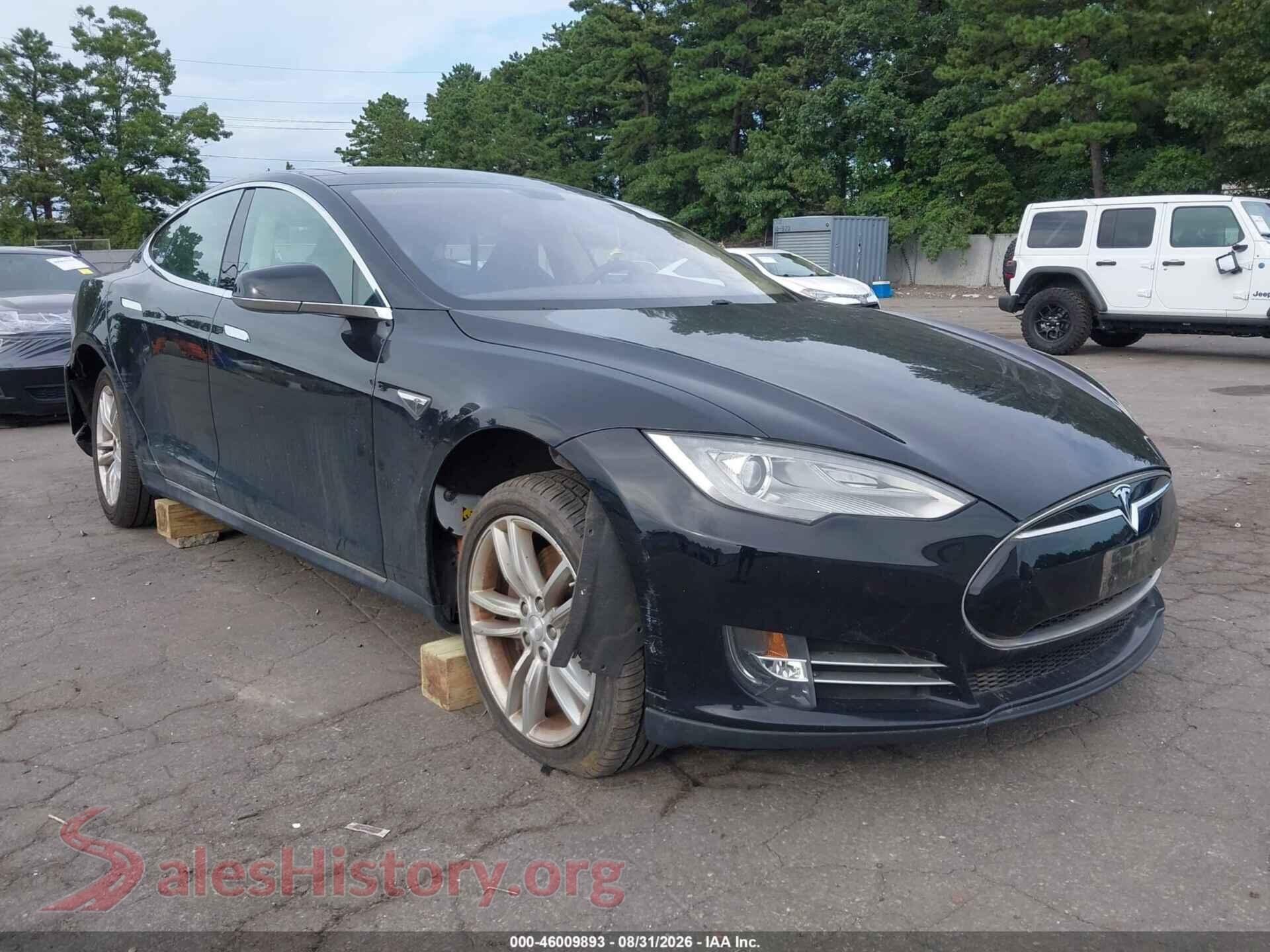2013 TESLA MODEL S — VIN 5YJSA1CN1DFP25780