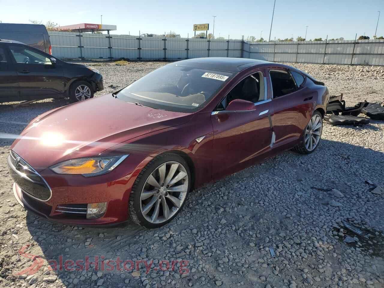2012 TESLA MODEL S — VIN 5YJSA1DP3CFS00704