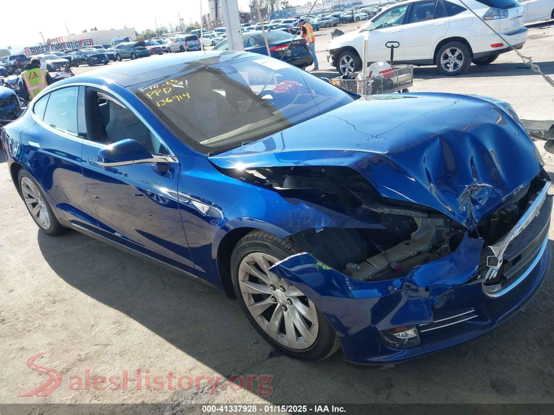 2016 TESLA MODEL S — VIN 5YJSA1E10GF136914