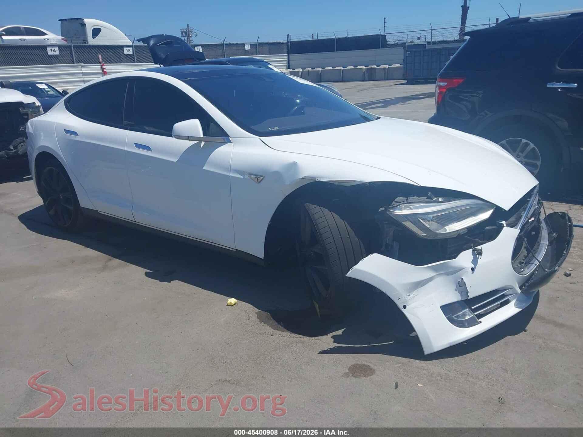 2015 TESLA MODEL S — VIN 5YJSA1E14FF107270