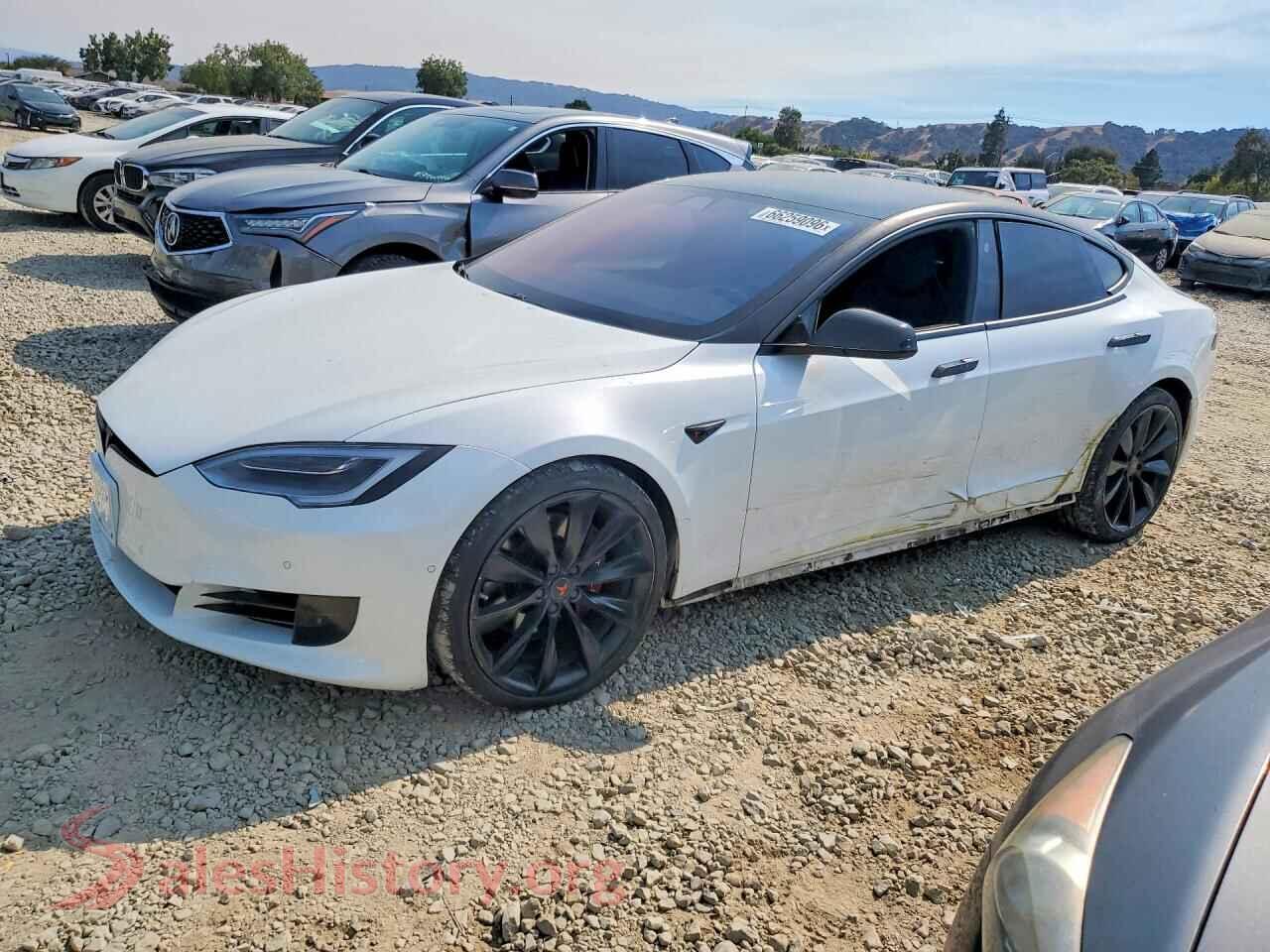 2017 TESLA MODEL S — VIN 5YJSA1E14HF191318
