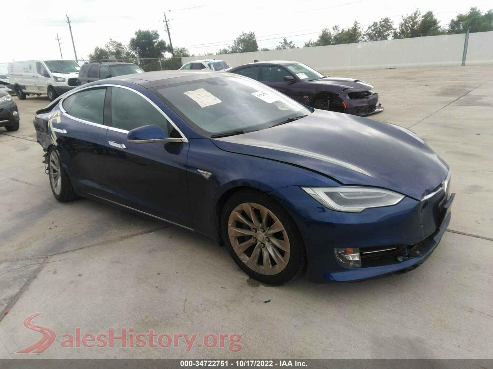 2016 TESLA MODEL S — VIN 5YJSA1E21GF137787